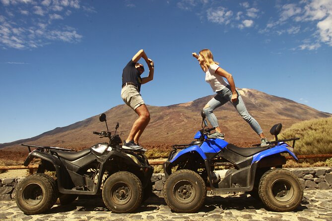 Quad adventure to Teide - The included picnic: pizza, cava, and the reality of basic eats