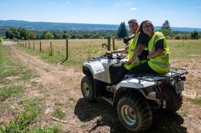 Quad and Moto hike, discover the Corrèze otherwise. Accessible to everyone !! - Lac du Coiroux and the Corrèze highlights you might see on this circuit
