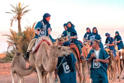 Quad Bike and Camel Ride in Marrakech - Stop 1: Quad Biking Over Rocky Palm Desert Terrain