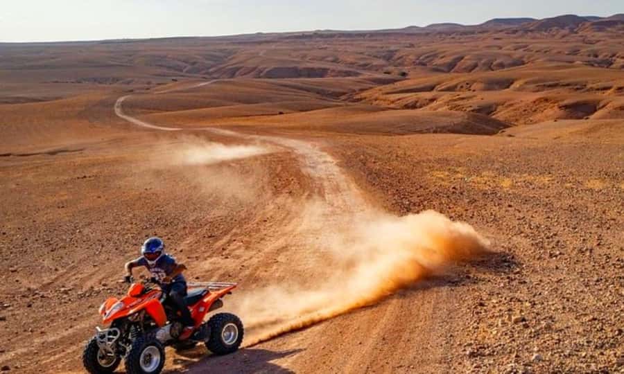 Quad bike and Lunch & Pool in Desert Marrakech Agafay - Key Points at a Glance