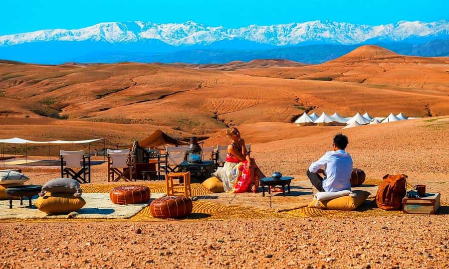 Quad bike and Lunch & Pool in Desert Marrakech Agafay - The Nomad Camp Break: Stop, Reset, and Catch Your Breath