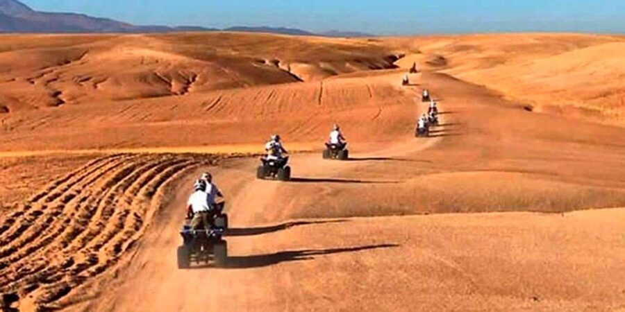 Quad bike and Lunch & Pool in Desert Marrakech Agafay - The Guide Experience: Friendly Hosting Makes a Difference