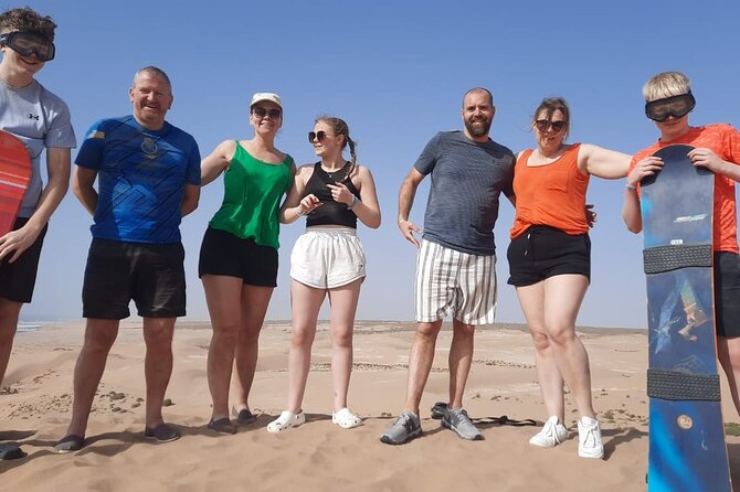 Quad Bike and Sandboarding on Sand Dunes Wild Beach - The Berber village stop and why the tea break matters