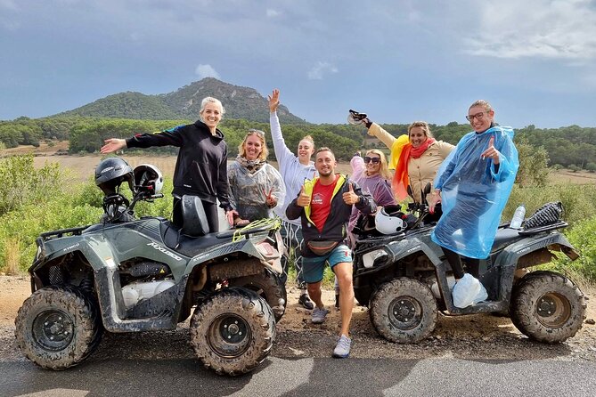 Quad Bike / ATV Tour - The summer bay stop: swimming, snorkeling gear, and optional cliff jumping