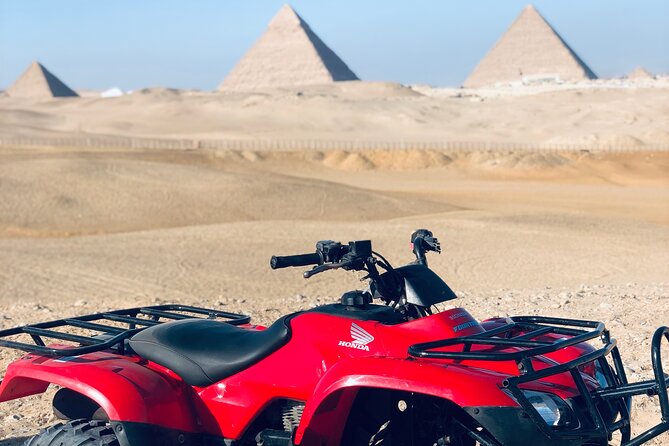 Quad Bike ATV Tours in Desert of Giza Pyramids with Egyptian Tea - Key things to know before you book