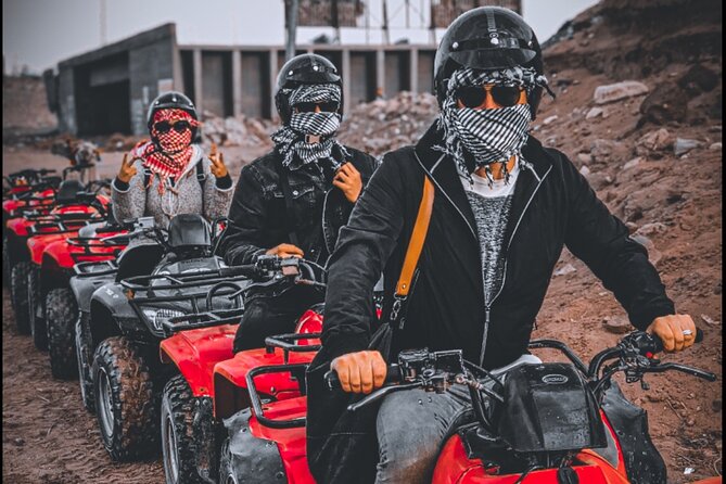 Quad Bike ATV Tours in Desert of Giza Pyramids with Egyptian Tea - Riding the desert loop: fun factor, but plan for the road to get there
