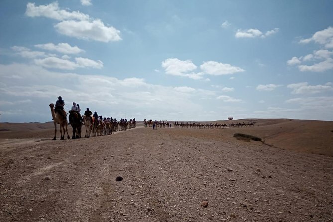 Quad bike & Camel ride Agafay & dinner at Chouf L’Or Restaurant - The shift to camel: slower movement, wider views