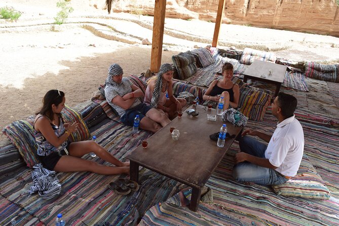 Quad Bike in Sharm El Sheikh Desert - Bedouin Camp Tea and Sun Over the Desert Mountains