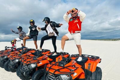 Quad bike in the Atlantis sand dunes Cape Town - Dune climbs up to 50 meters: where the thrill comes from