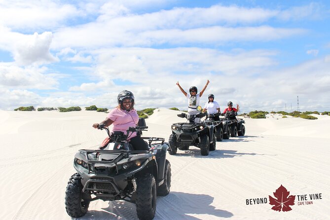 Quad bike in the Atlantis sand dunes Cape Town - Timing, group size, and how to keep your schedule stress-free