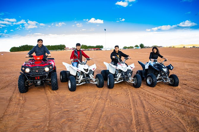 Quad Bike & Premium Desert Safari, with BBQ Dinner with 6 shows - Quad Bike Session: What’s Included, What to Confirm, and How to Ride Safely