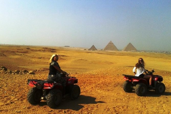 Quad bike ride in the pyramids of Giza - Pickup and timing: why the “about 3 hours” matters