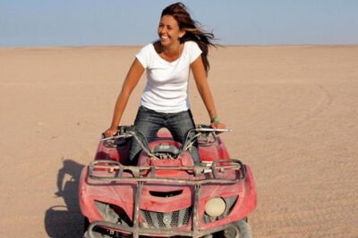 Quad bike ride in the pyramids of Giza - The Pyramids viewpoint stop: your photo moment with real scale