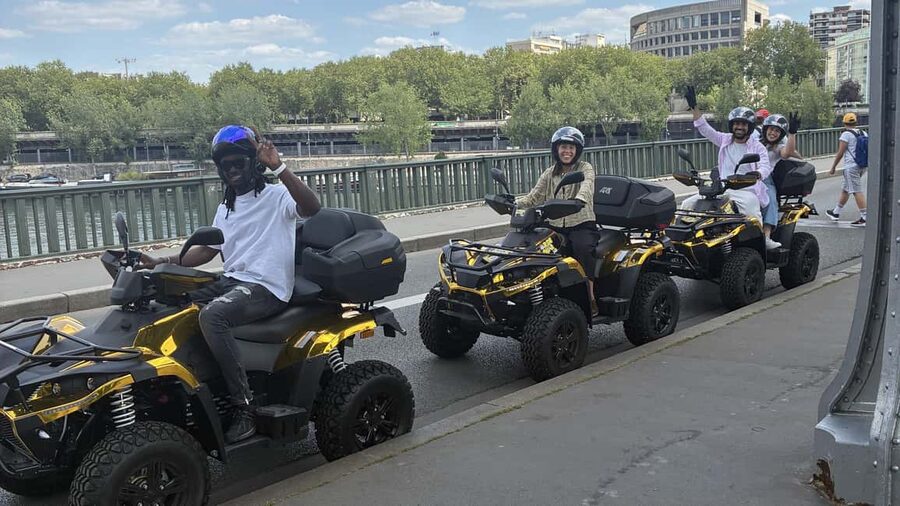 Quad bike ride to discover Parisian monuments - Key things that make this quad ride worth it