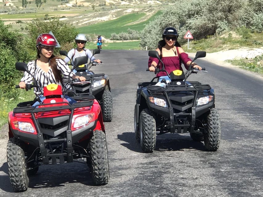 Quad Bike Safari Cappadocia - Rose Valley and the Fairy Chimney View Angle at Golden Hour