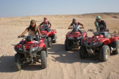 Quad Bike safari Experience in Luxor - The safety briefing and 10-minute test drive (aka where confidence starts)