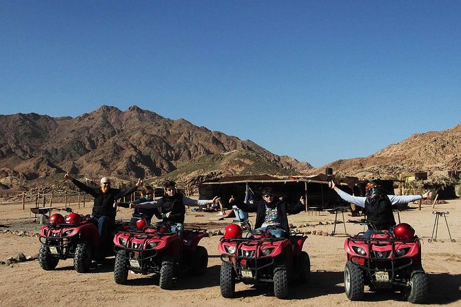 Quad bike Safari In Sharm El Sheikh - Dune time: speed limits, riding in a line, and staying covered
