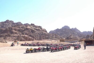Quad bike Safari In Sharm El Sheikh - Quad training before the dunes: where your ride confidence starts
