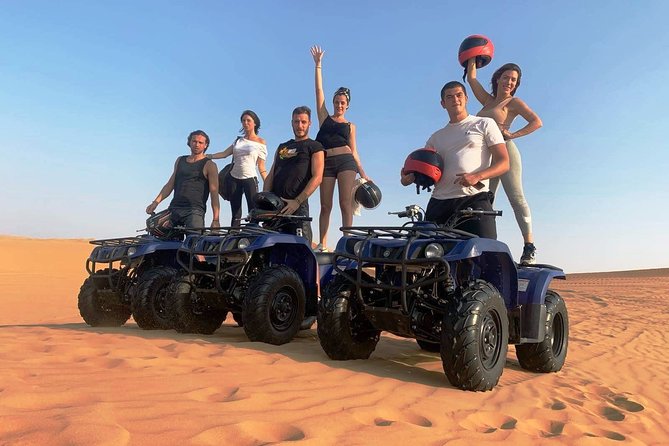 QUAD BIKE self Drive with Desert safari Full Program - Guides Can Make or Break the Day (Bashar, Boris, Mansour)