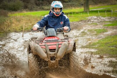 Quad Bike Trekking in Warwick - Meeting at Adventure Sports (Warwickshire) Ltd: Simple Start, Clear End