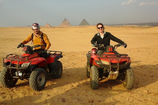 Quad Bike Trip At Desert of Giza Pyramids - Quad bike speeds and pyramid views for $15: is it good value?