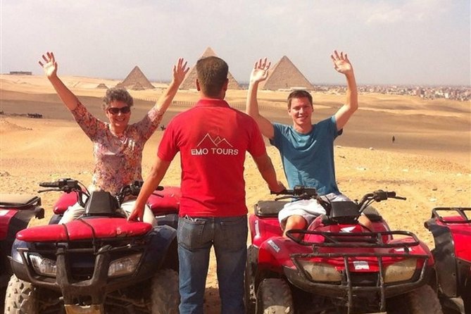 Quad Bike Trip At Desert of Giza Pyramids - How long you’re actually riding on the quad bike