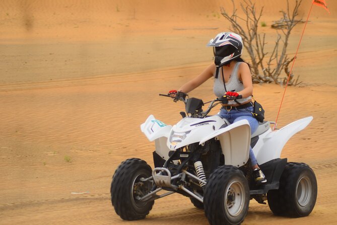 Quad Bike with Pick Up - Dinner and Entertainment: Barbecue Buffet Plus Henna, Dance, and Fire Shows