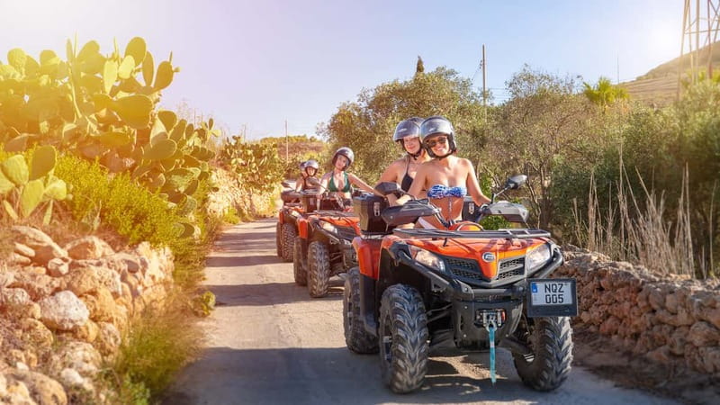 Quad Bikes Rental in Gozo (With GPS Map Included) - Safety and ride comfort: helmets, insurance, and the storage box