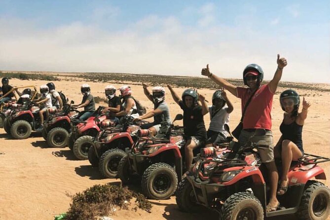 Quad Biking and Sandboarding on Sand Dunes Wild Beach - Quad Biking and Sandboarding in Tifnit: Sea Meets Sand for Real