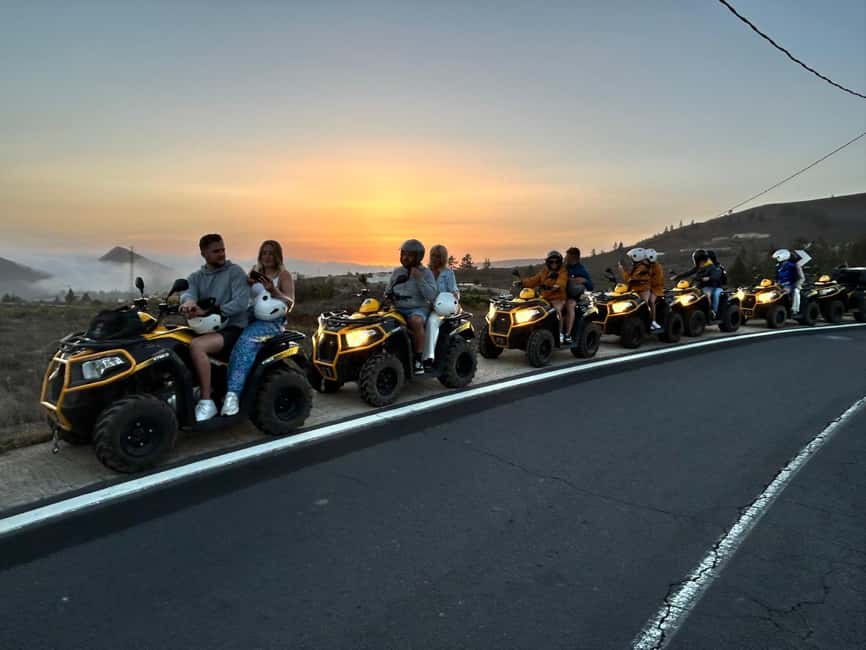 Quad biking at Mount Teide for the sunset - Key points I’d plan around