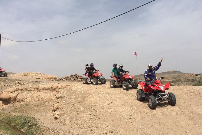 Quad biking excursion in The Desert Of Agafay & Lalla takerkoust - Guides, safety, and the small-group vibe (up to 8)