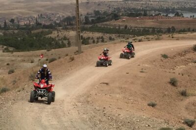 Quad biking excursion in The Desert Of Agafay & Lalla takerkoust - Agafay rock desert riding: how the best photo moments happen