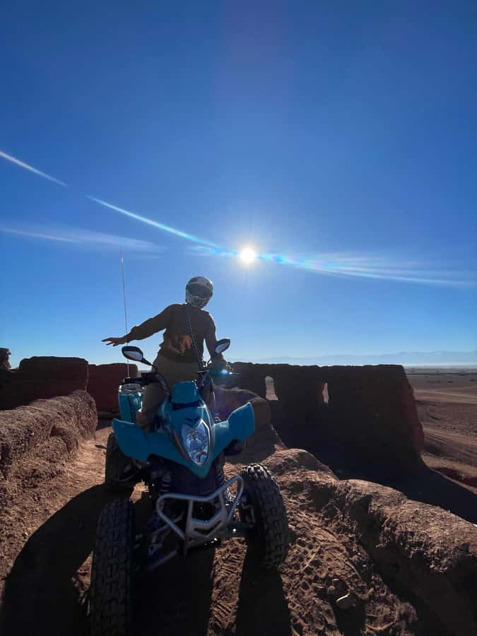 Quad biking in Marrakech's desert palm grove - Who should book this quad ride in Marrakech