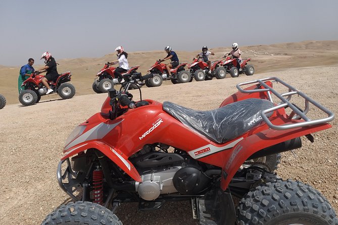 Quad Biking In The Rocky Desert of Agafay - Comfort and safety: how to handle the dust and stay happy