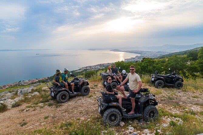 Quad Biking Off Road Tour starting 10 minutes drive from Split - Stop 2 at Podstrana Mountain Top: Views Worth the Climb