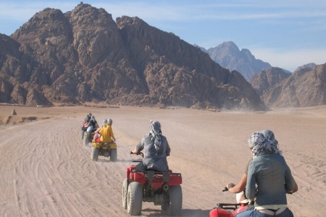 Quad Biking Tour in Sharm El Sheikh Desert - From hotel pickup to desert dust: how the 2 hours really runs