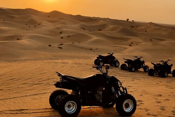 Quad biking tour with or without pick and drop(Abu dhbai ) - The Best Time to Go: Morning Heat vs Sunset Looks