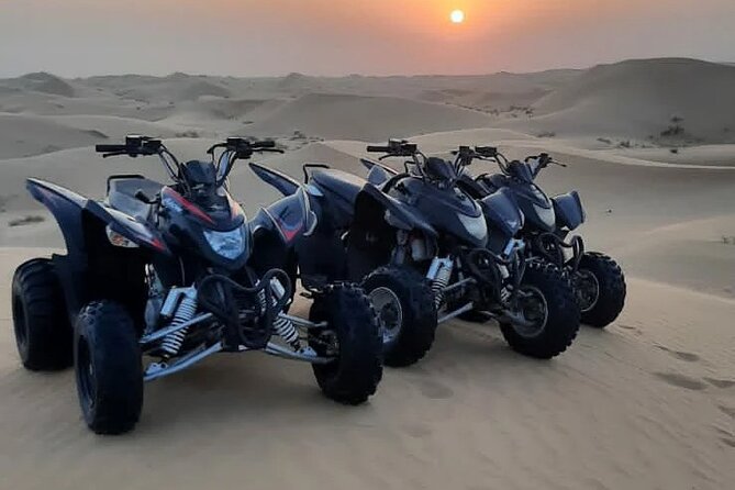 Quad biking with pick and drop - Timing for sunset: picking a departure that pays off