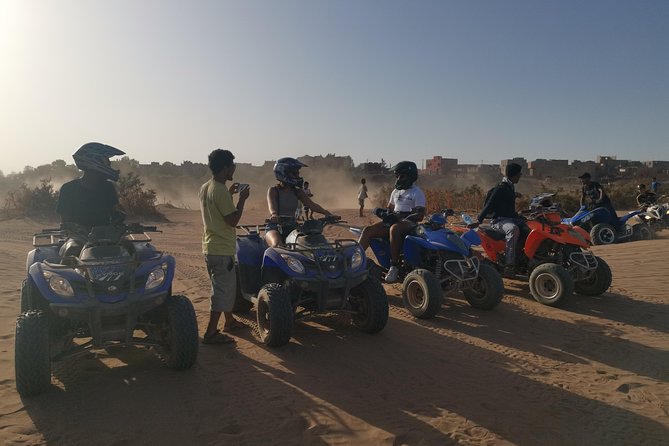 Quad, camel and dinner with show in the desert of Agafay - Photo moments on the route: fun, but be ready