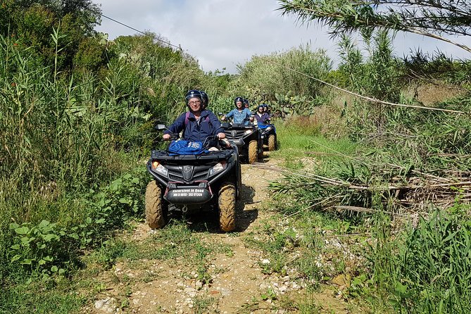 Quad excursion Hinterland Sciacca and Ribera - Verdura Canyon, river fords, and underpasses: what to expect on the machine