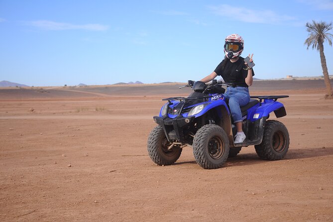 Quad Excursion in Marrakech with Pick-up from Hotel or Riad - The 2-hour quad ride: palms, Berber villages, and sand-dune trails
