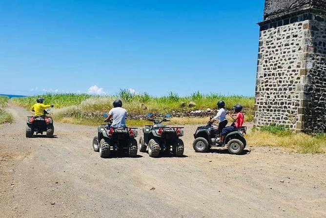 Quad Excursion South Mauritius 35km - Pont Naturel: The Natural Bridge, Coconut Water, and Fresh Fruit