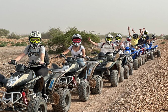 Quad in the Palmeraie of Marrakech - Quad basics: helmets, fuel, and the 17+ rule