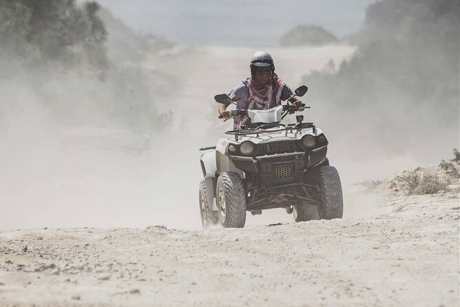 Quad or Buggy Tour from Coral Bay to Adonis Baths - Getting your gear right: license, goggles, bandana, towel