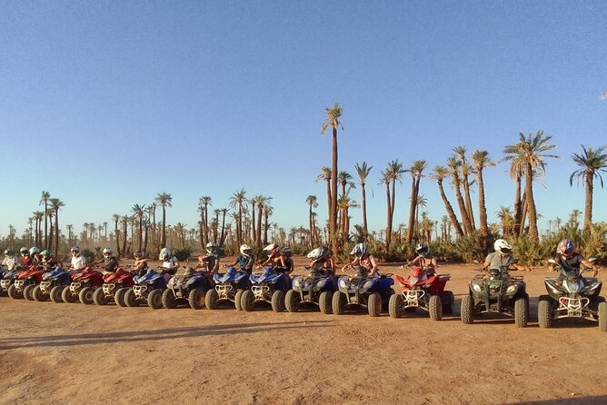 Quad ride at the desert of the Palmeraie of Marrakech - Tea Break in jbilet désert: Why This Stop Is More Than a Break