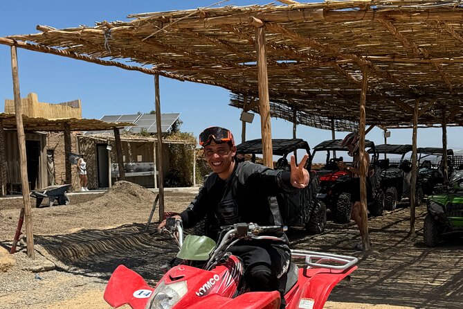 Quad ride in Agafay with lunch and swimming pool access - Tea break, snacks, and photo stops that don’t feel like wasted time