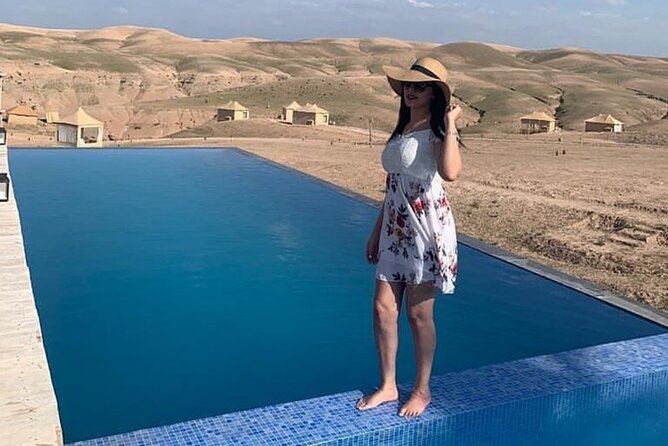 Quad ride in Agafay with lunch and swimming pool access - Lunch in a Bedouin-style camp: included and actually satisfying