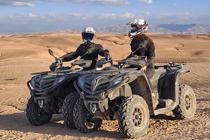 Quad Ride In The Agafay Desert - The Main Event: Nine Quads, Guided Time on the Route