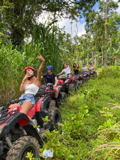 Quad ride, waterfalls & aunthentic cooking class in munduk - Waterfall Stops in Munduk: Spring-Fed Falls, Stairs, and Swim Time