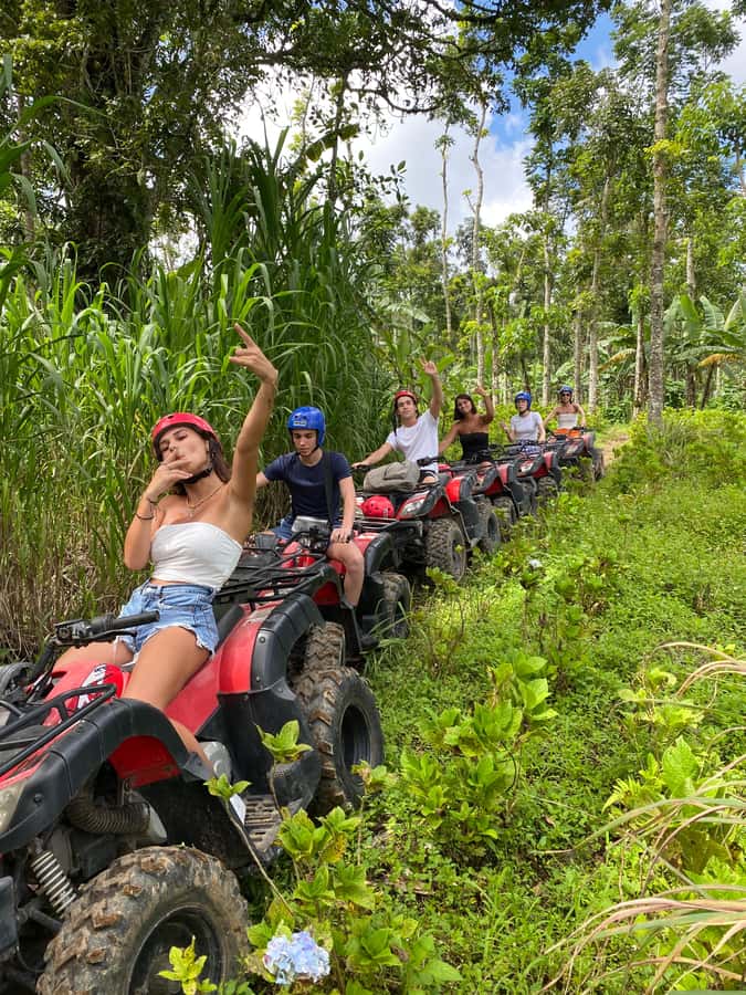 Quad ride, waterfalls & aunthentic cooking class in munduk - Waterfall Stops in Munduk: Spring-Fed Falls, Stairs, and Swim Time